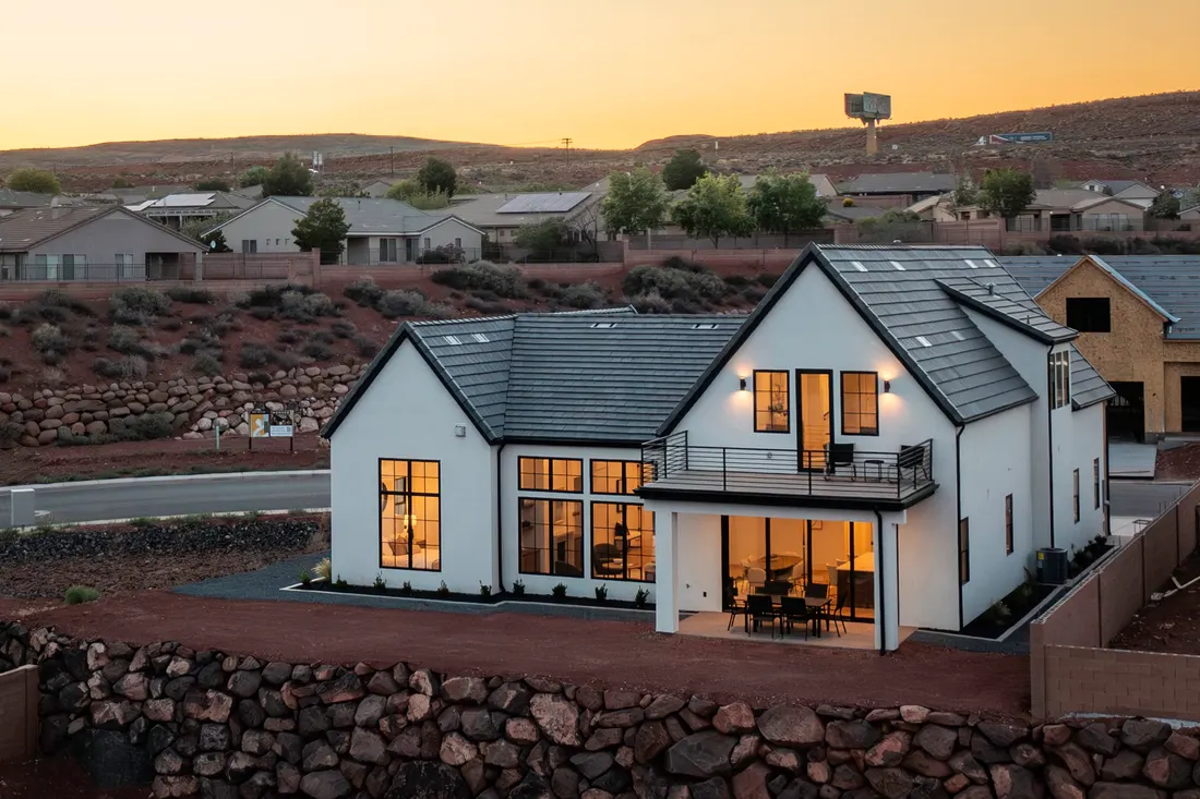Dune View — rear aerial
